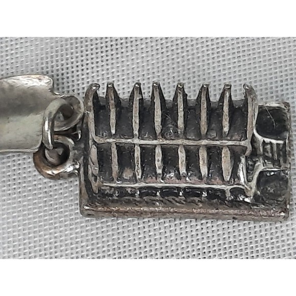 VINTAGE Sterling USAF ACADEMY CHAPEL Silver Bracelet Charm US Air Force - Picture 6 of 7